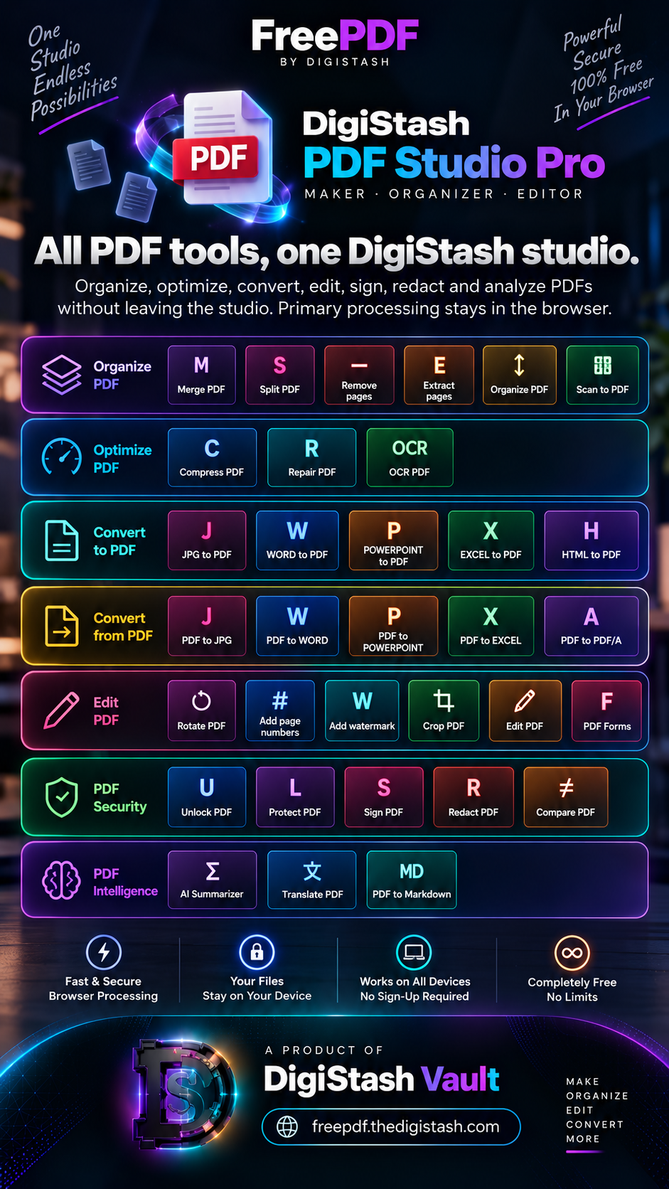 DigiStash Complete Tools & Utility Bundle